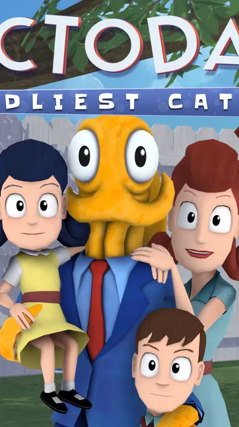 ai character: Octodad! background
