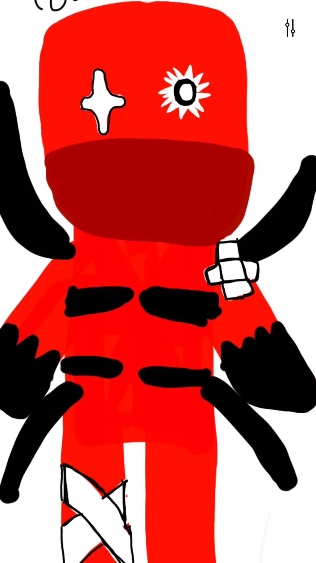ai character: Scary c00lkidd  background