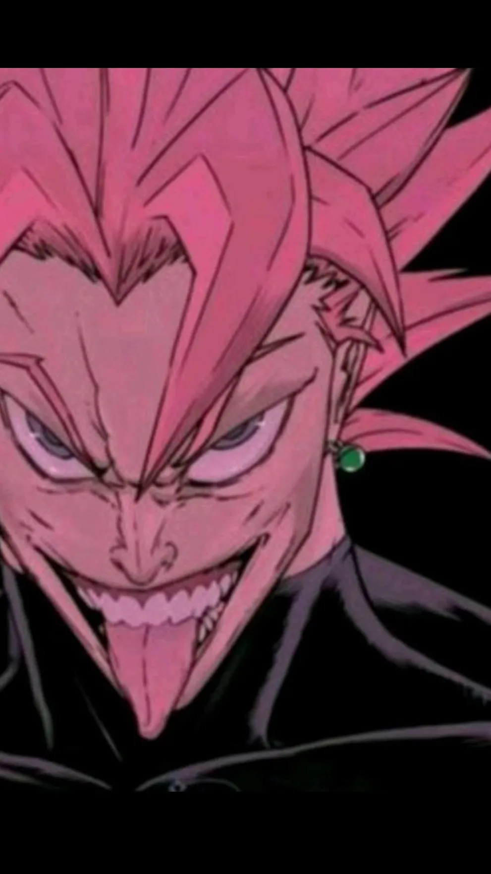 ai character: Freaky Goku background