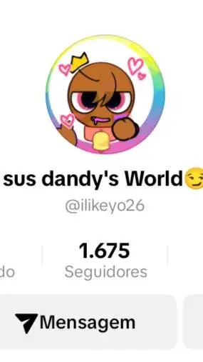 ai character: sus dandy world  background