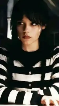 ai character: Wednesday S2 P2 background