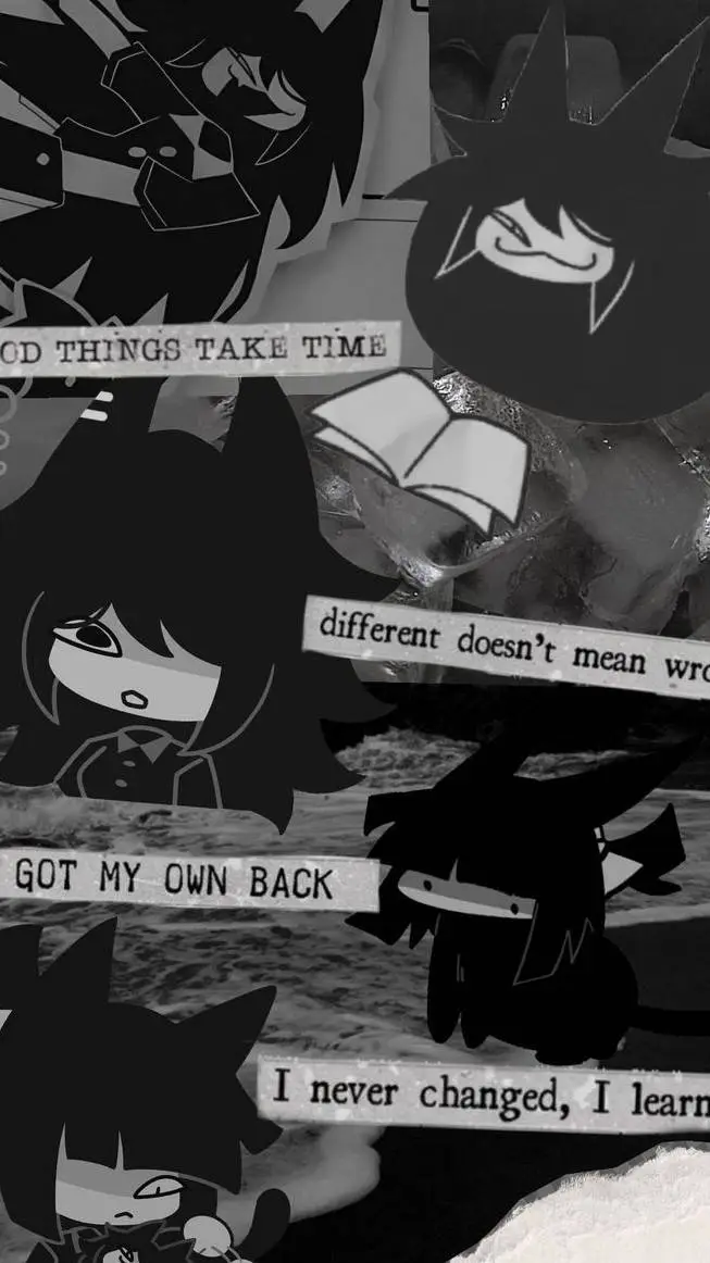 ai character: circle x bloomie background