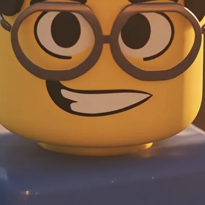chat with ai character: Lego guy