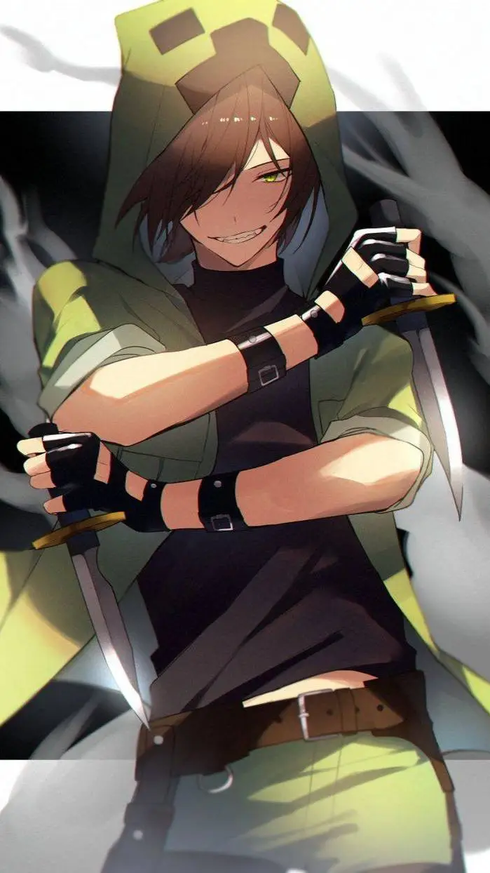 ai character:  Pedro/ creeper background