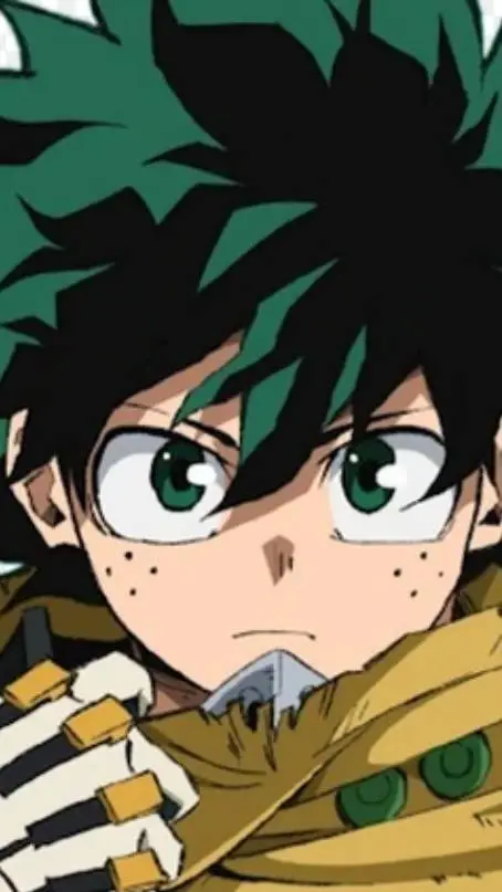 ai character: Deku :D background