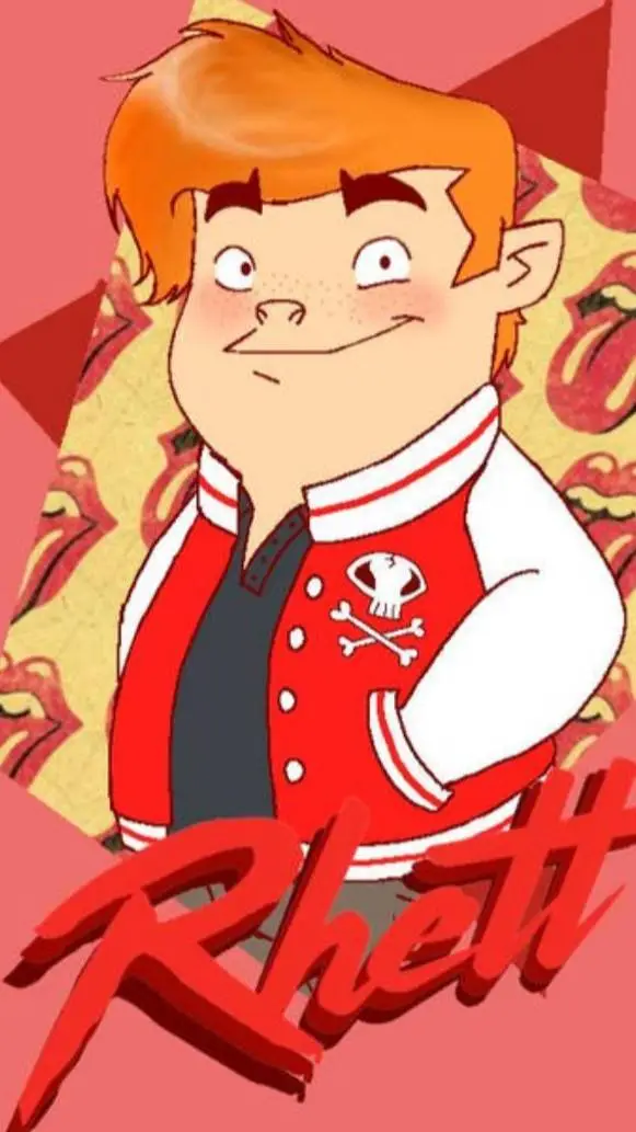 ai character: Rhett❤❤ background