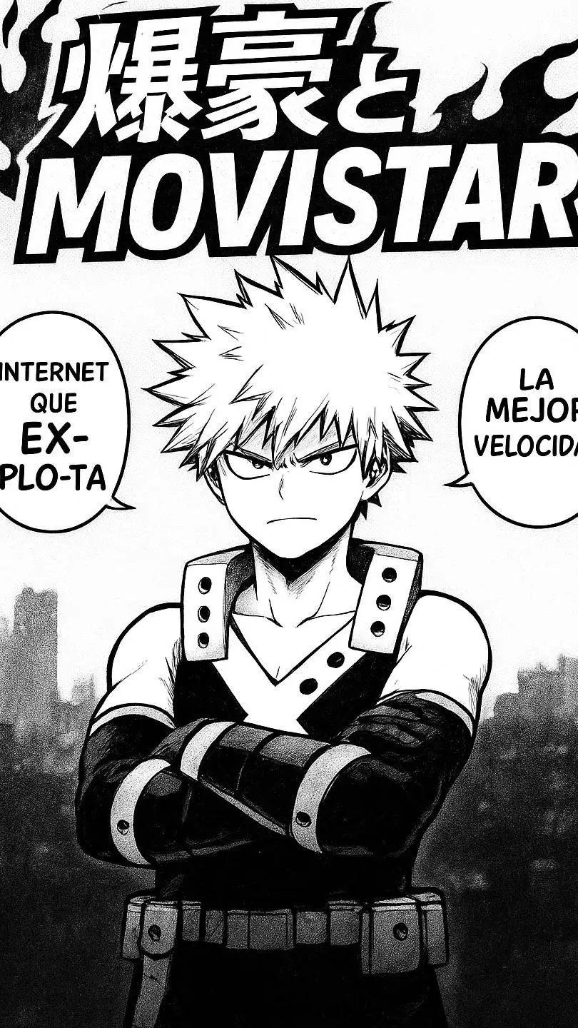 ai character: BAKUGO (Movistar) background