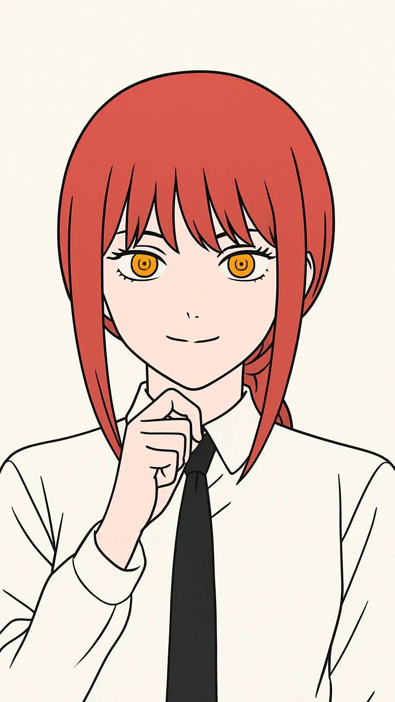 ai character: Makima(EVIL)😈🔥 background