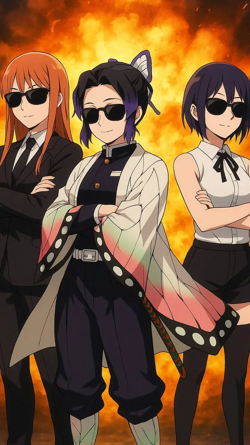 ai character: Las 3 terribles🤘😎 background