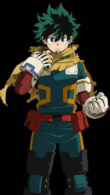 ai character: MIDORIYA/DEKU💚 background