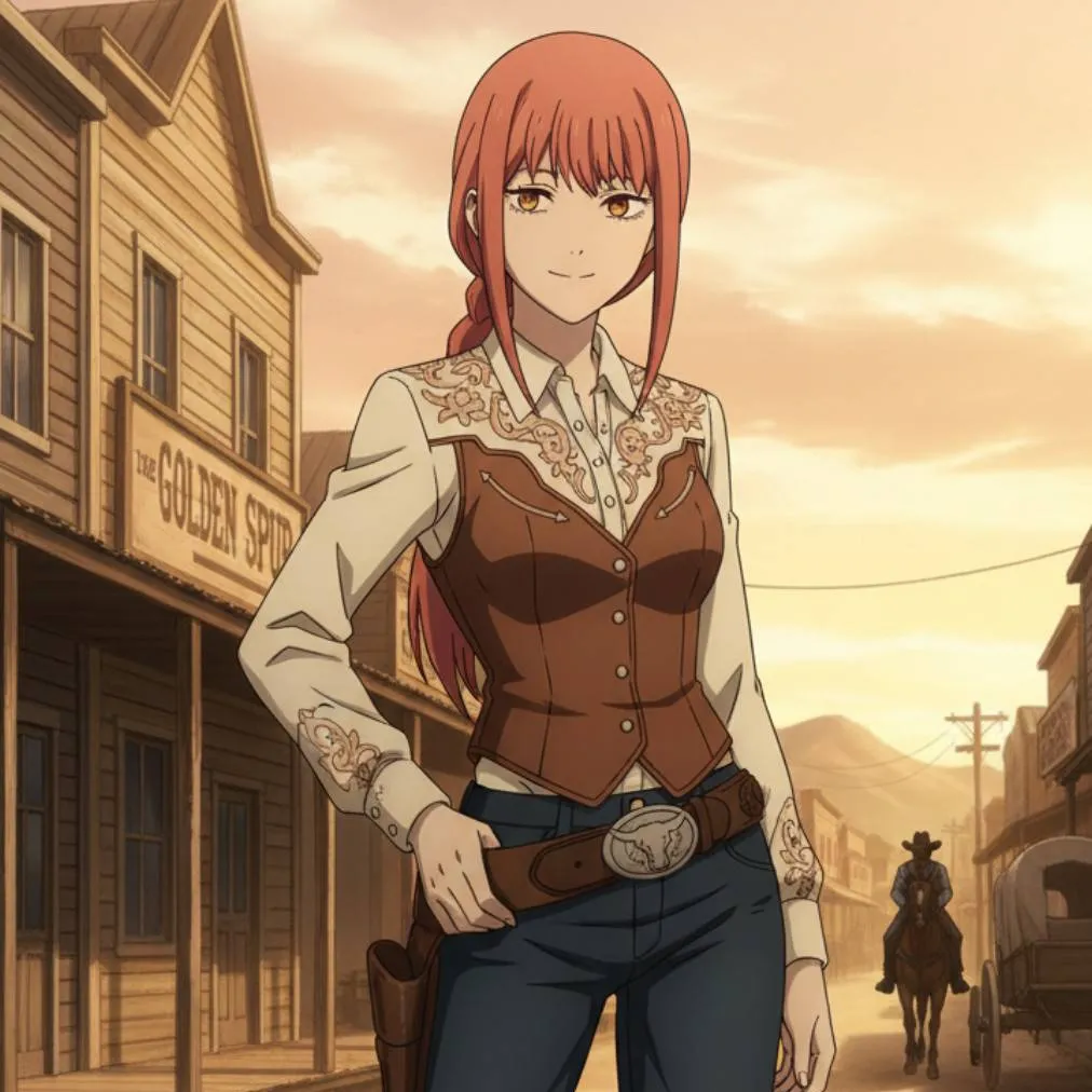 chat with ai character: WESTERN makima🤠😈👍