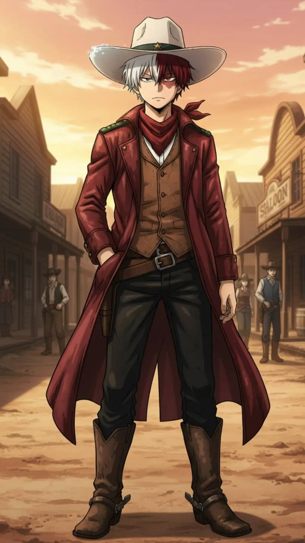 Talkie AI - Chat with WESTERN SHOTO🔥❄🥶🥵