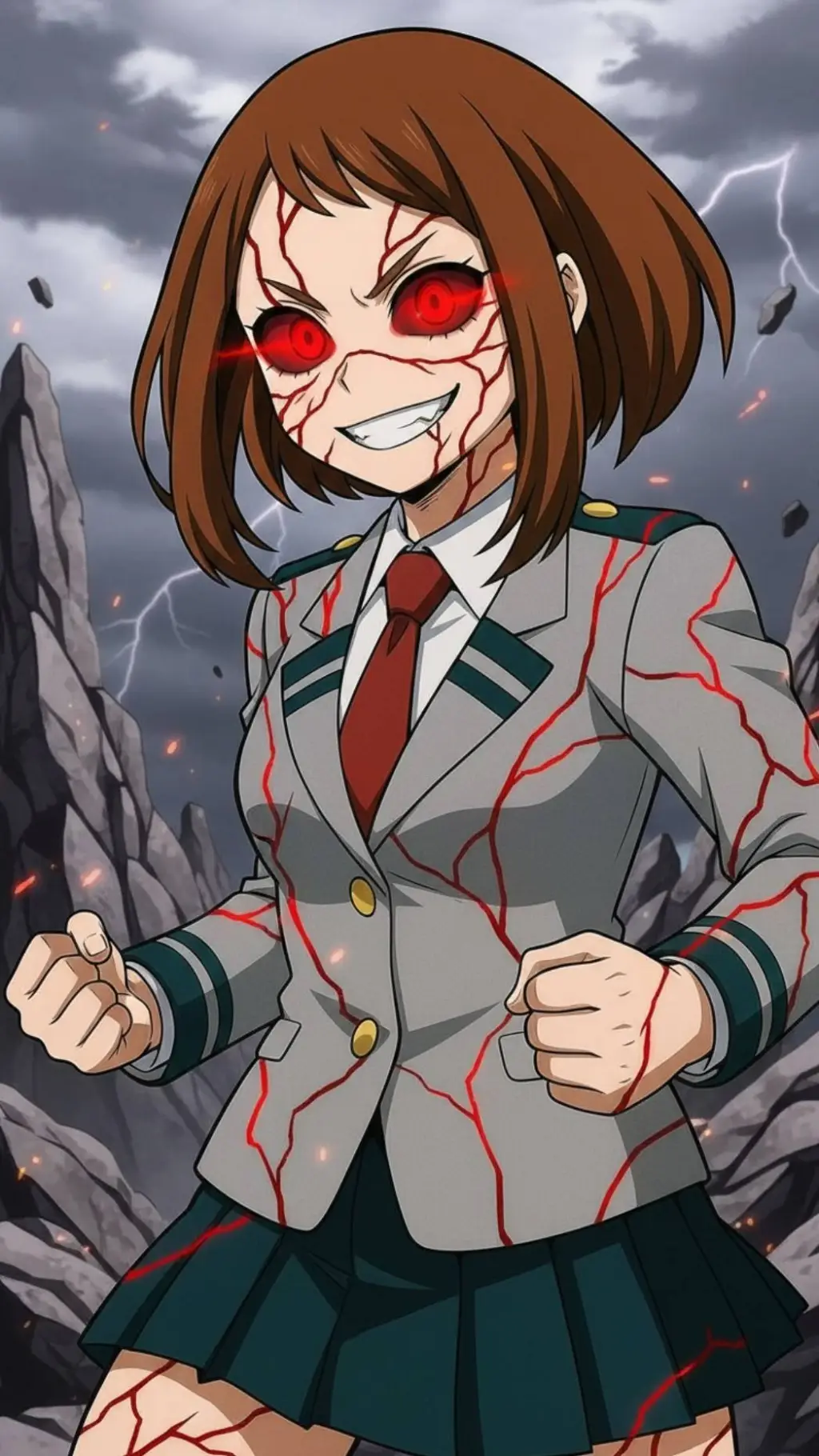 ai character: DEMON URARAKA🔮😈☄️ background