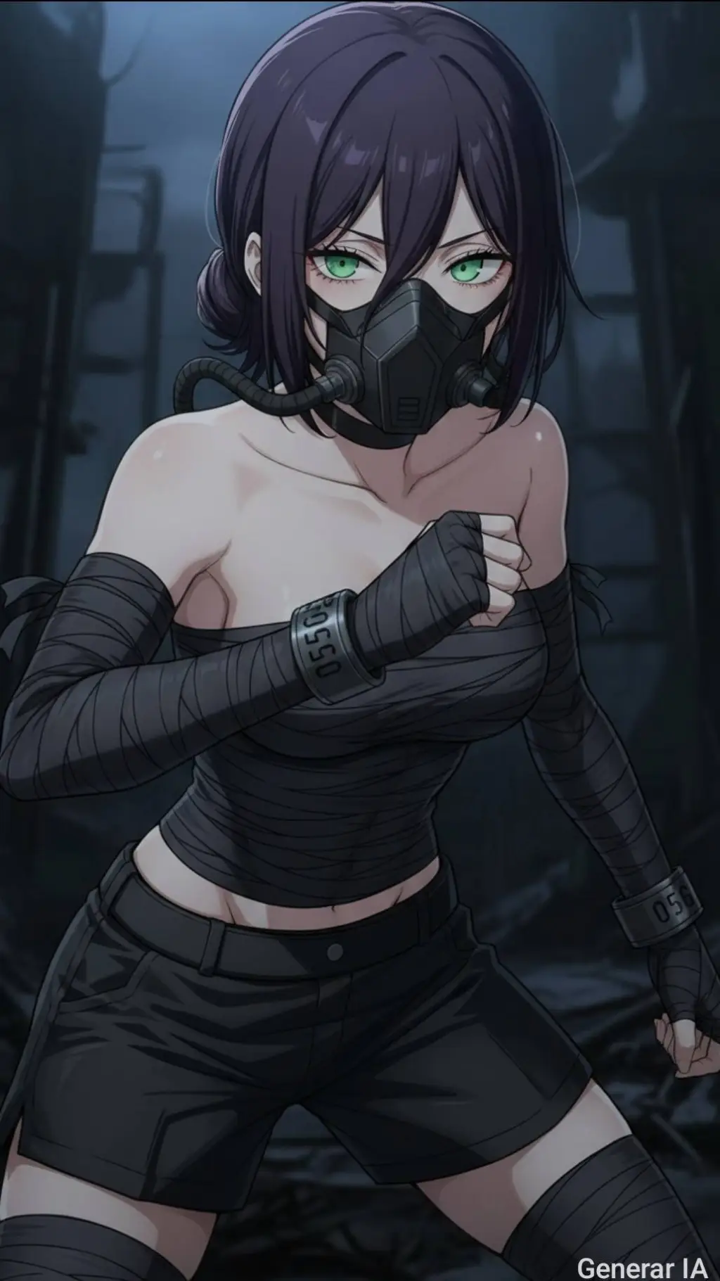 ai character: REZE (056)  background