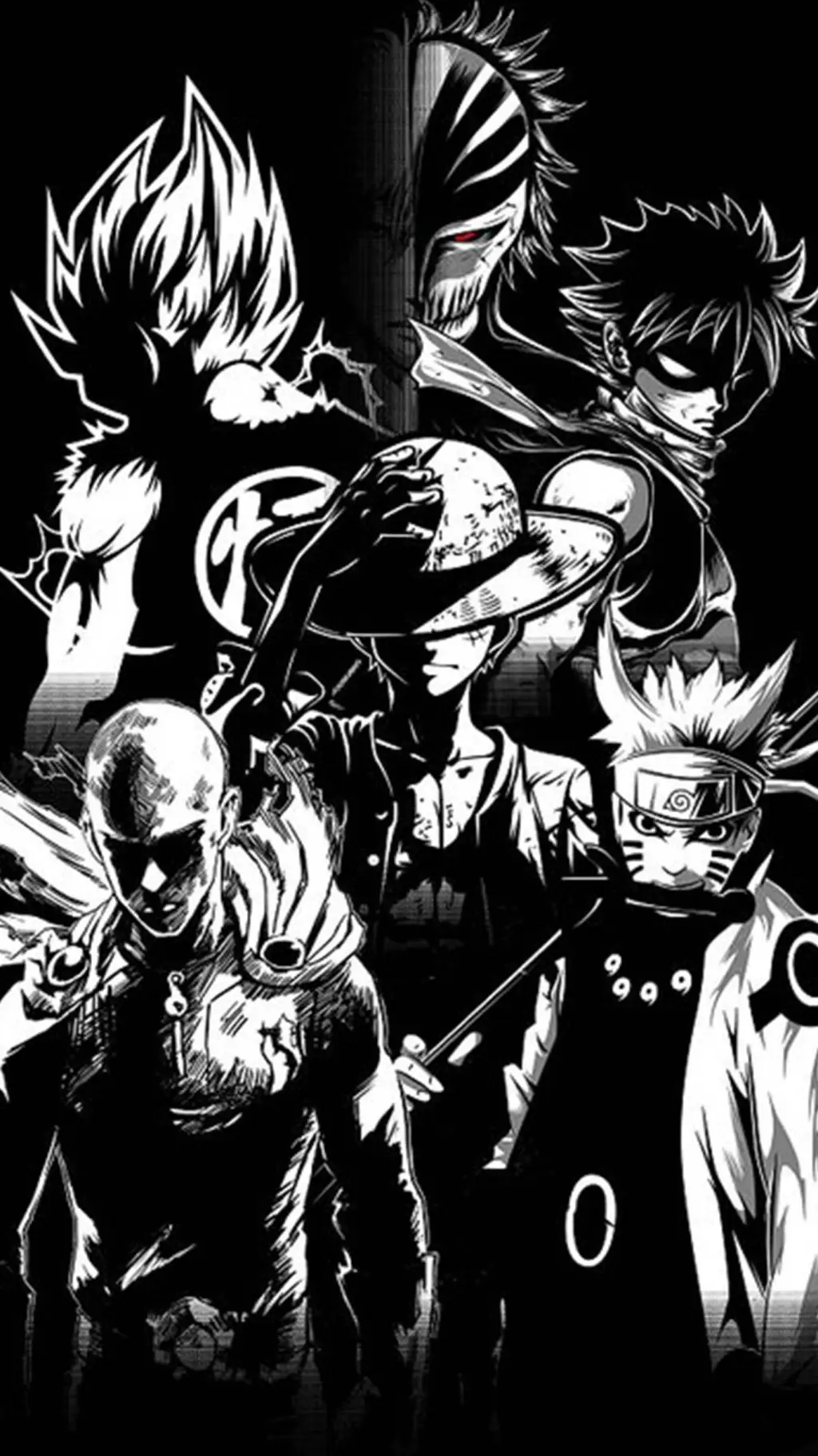 ai character: anime fight background