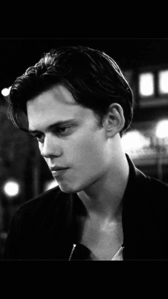 ai character: Bill Skarsgard background