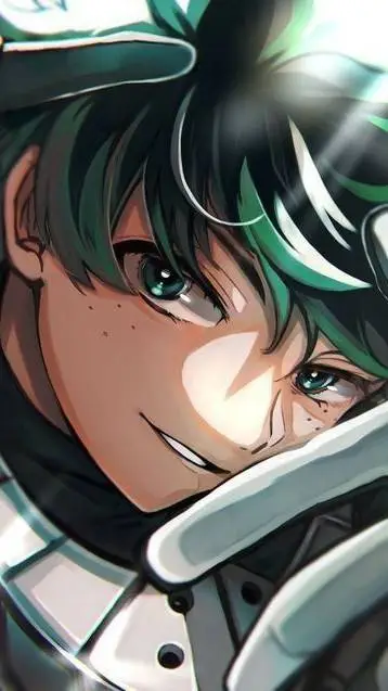 ai character: izuku midoriya background