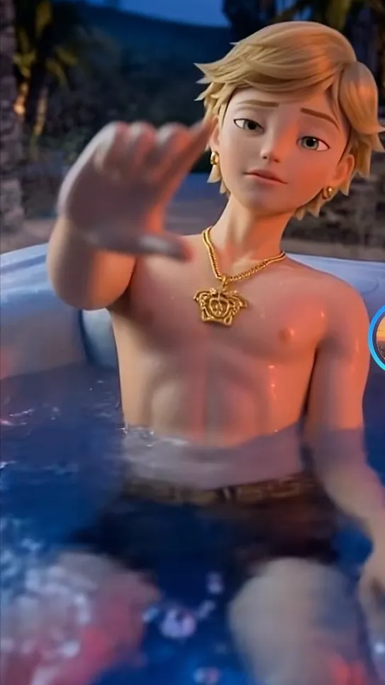 ai character: Adrien  background