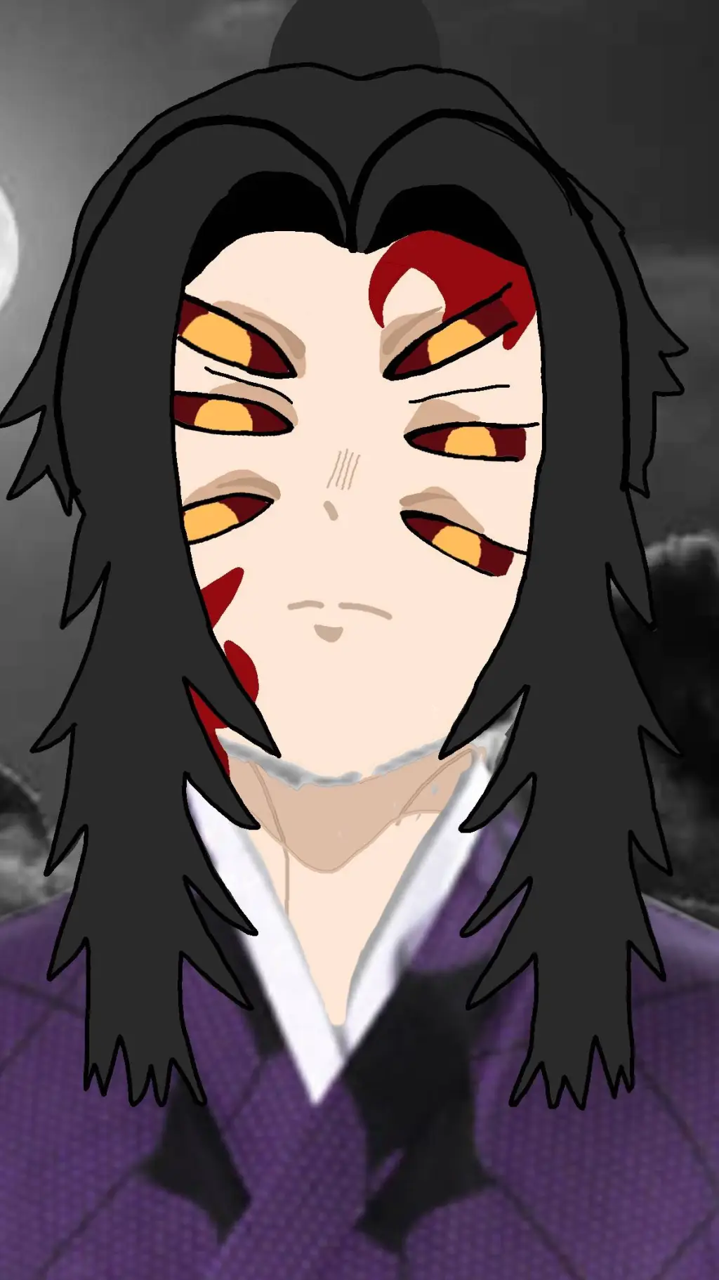 ai character: KokuDouKaza background