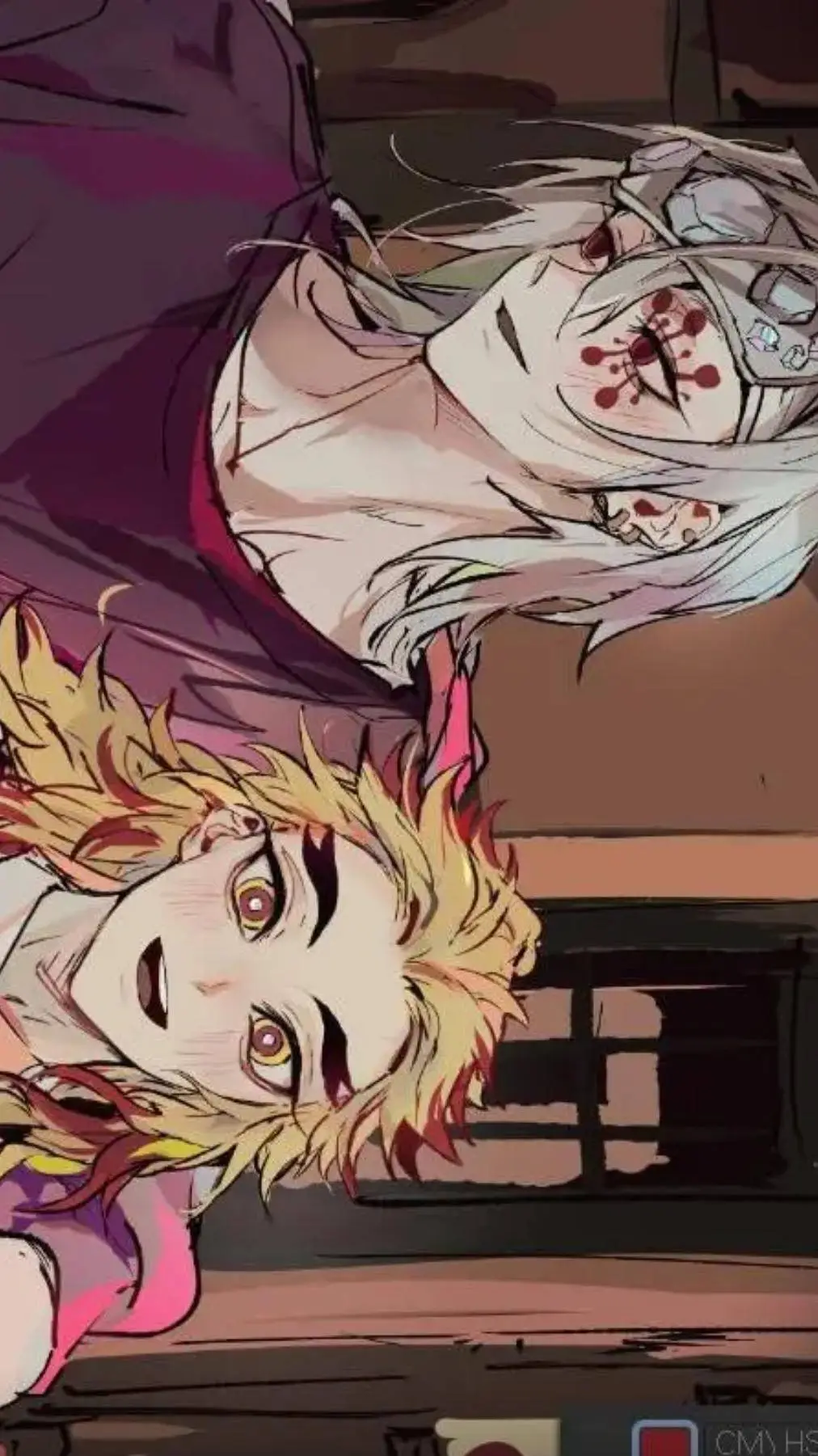 ai character: ✨Tengen x Kyojuro🔥 background