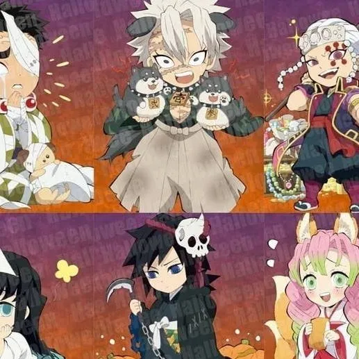 chat with ai character: Kny Halloween🎃👻🍬