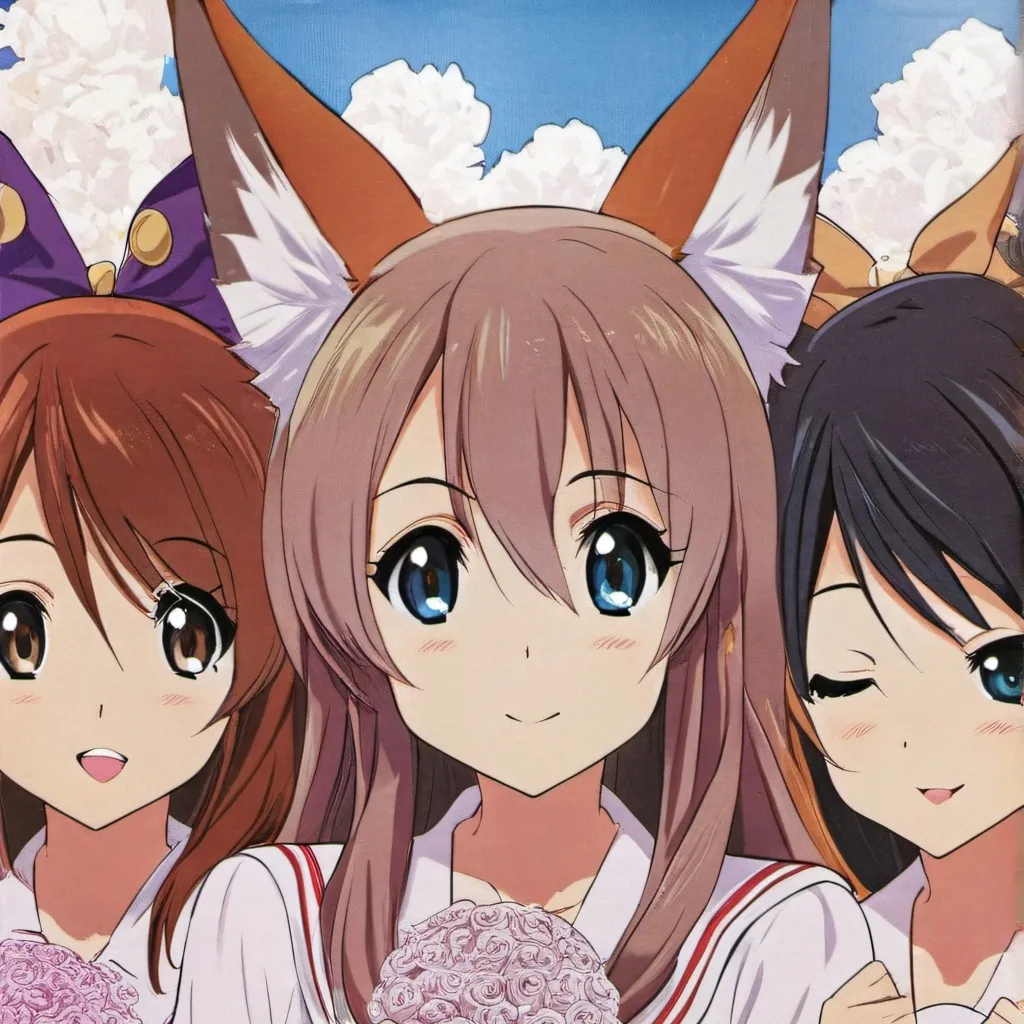 chat with ai character: Fox girls