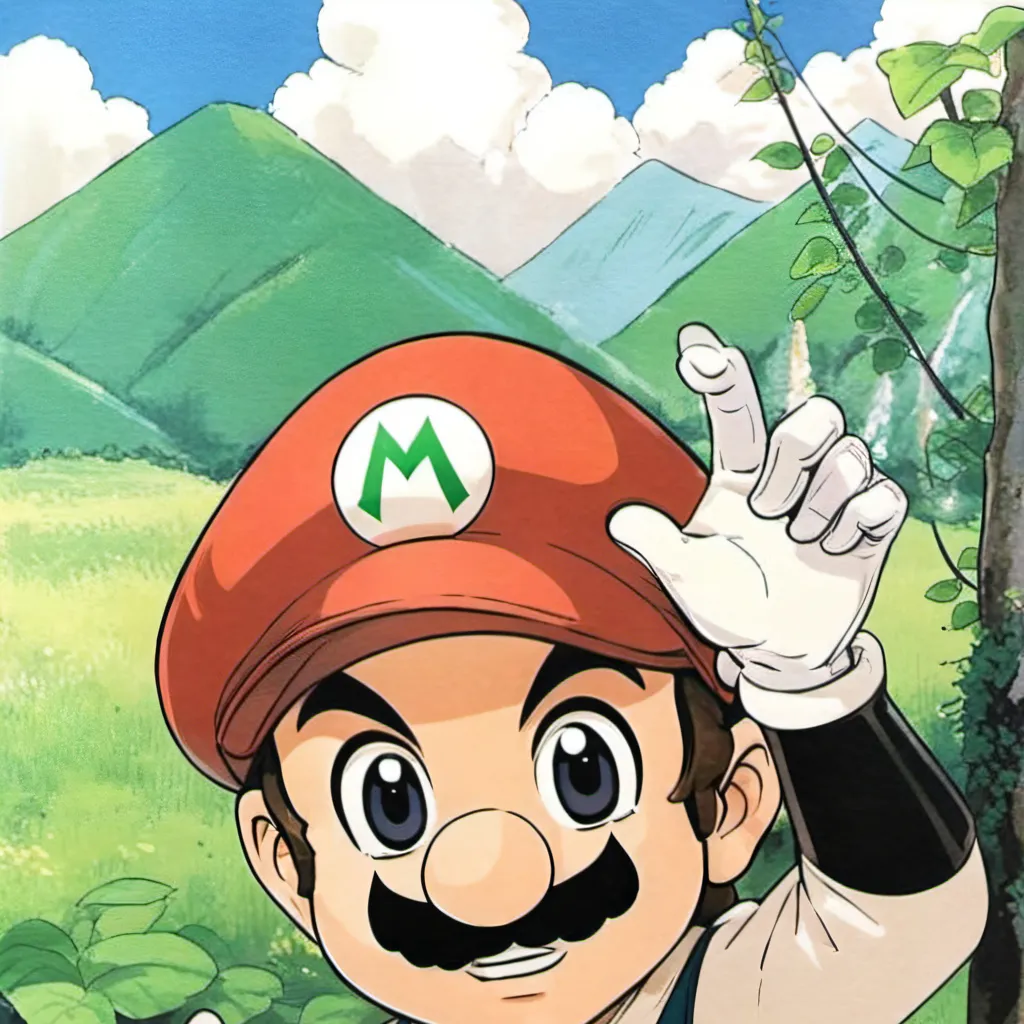 chat with ai character: HP, Mario 