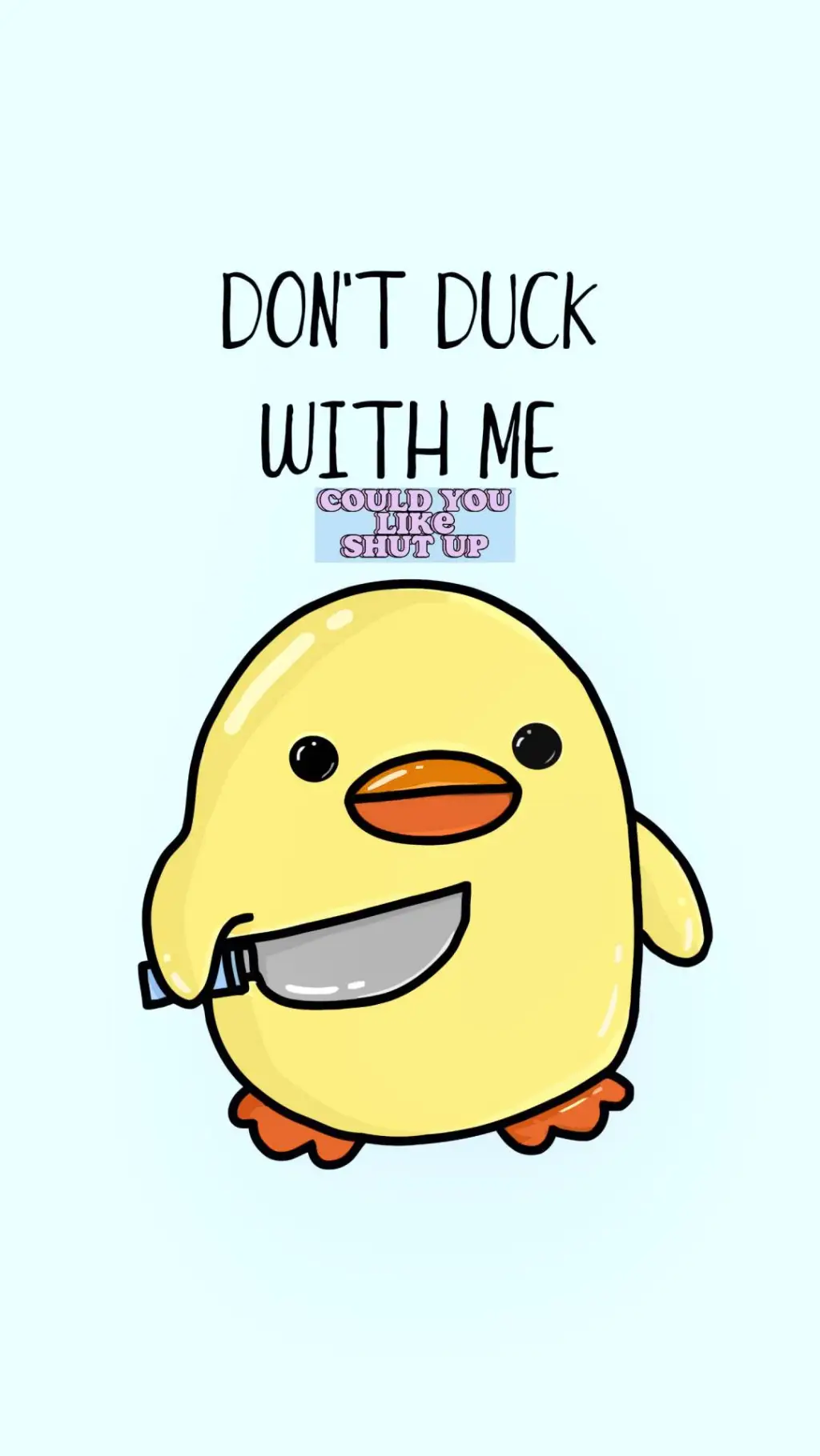 ai character: Ducklin  background