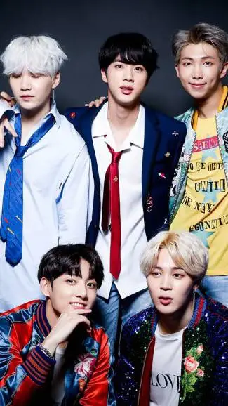 ai character: BTS Rough staff  background