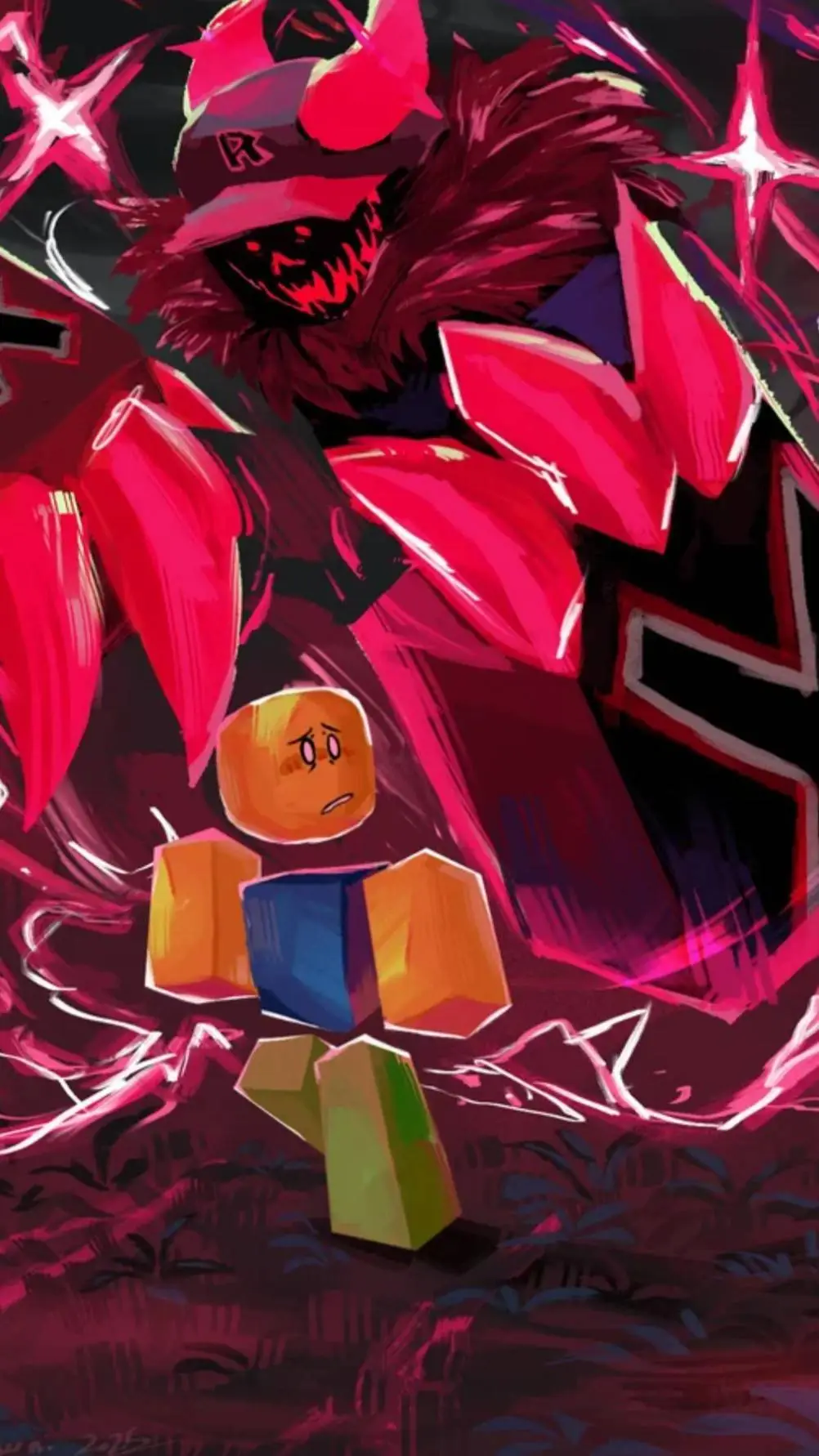 ai character: Guest 666 x Noob!  background