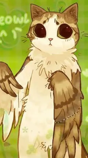 ai character: Meowl background