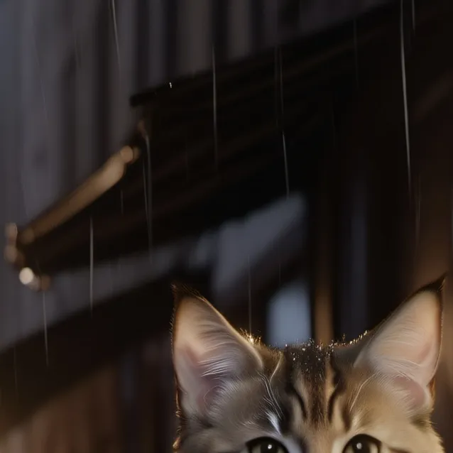 chat with ai character: lost kitten