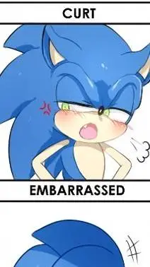 ai character: Sonic the hedgehog background