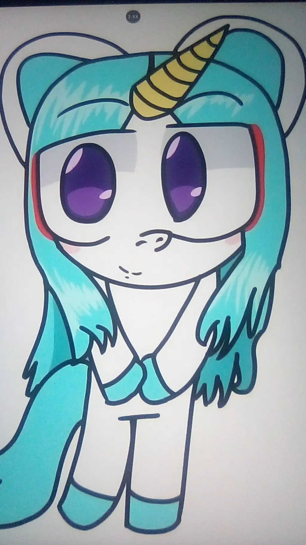 ai character: Yunauria (Unicorn) background