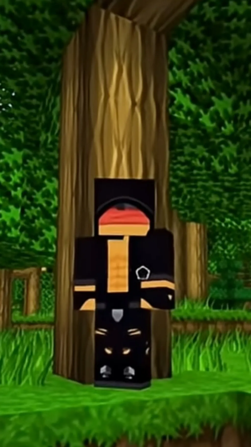 ai character: Aaron MCD background