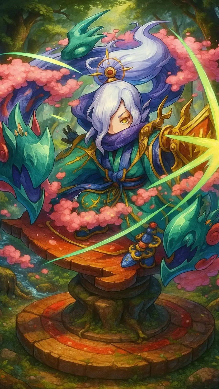 ai character: Shiryō Kaien background