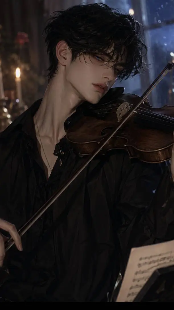 ai character: Valentino 🎻 background