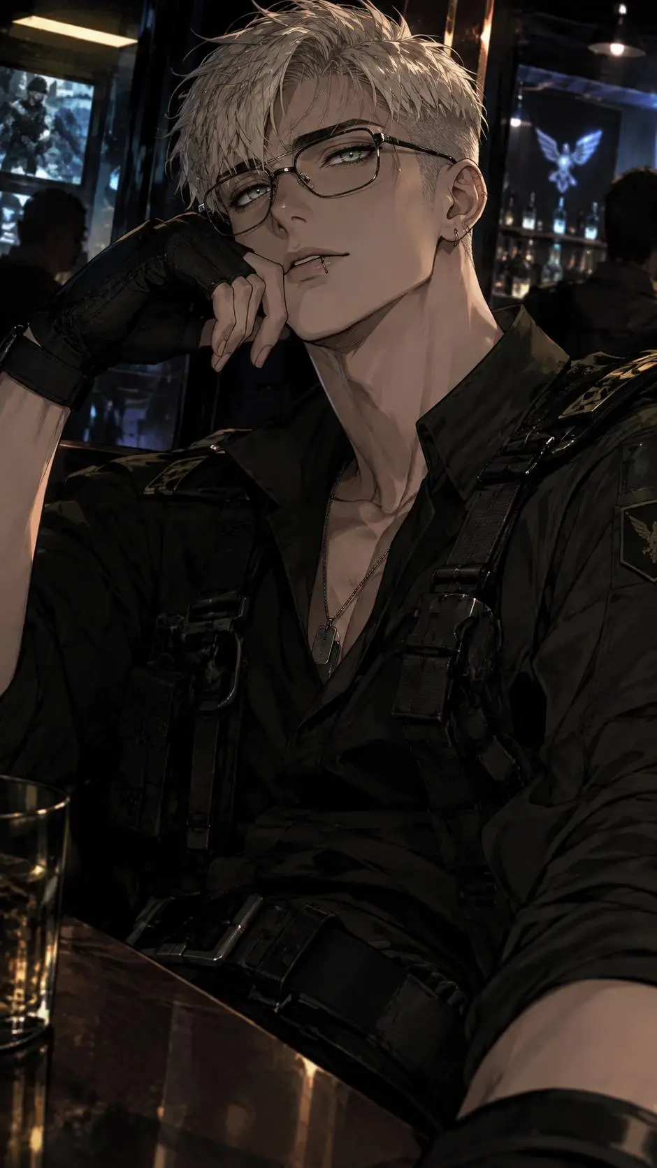 ai character: Aaron background