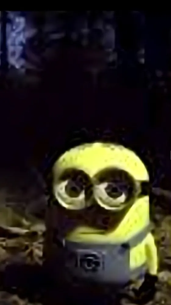ai character: Minion forest background
