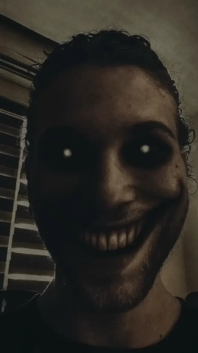 ai character: Scarymancurly ￼ background