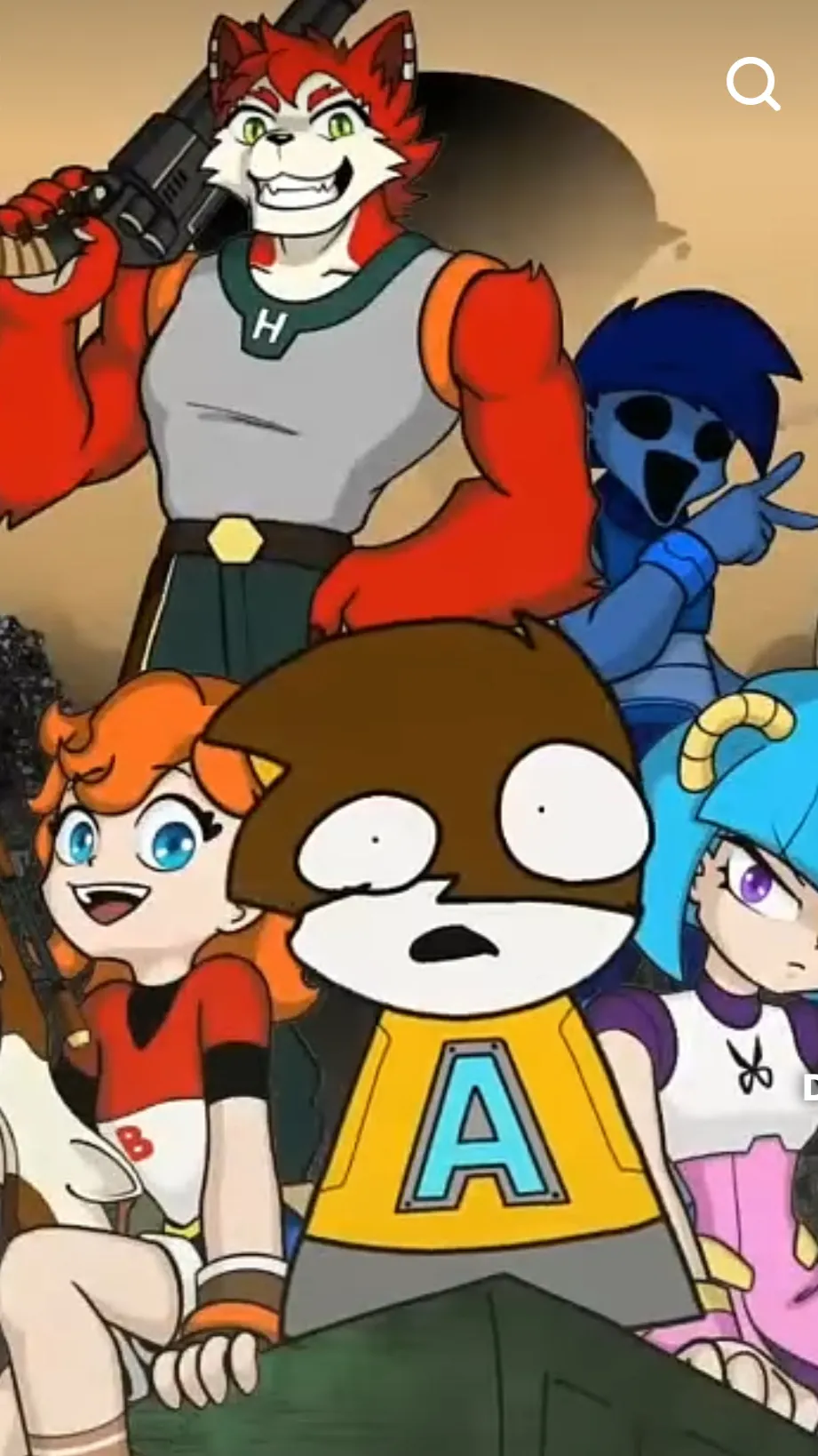 ai character: Angubot crew background