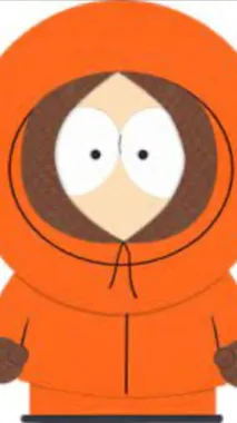 ai character: Kenny Mcormick  background