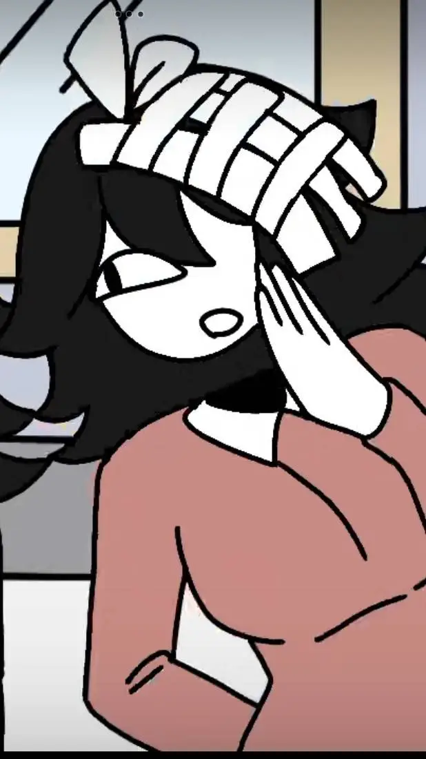 ai character: miss malum  background