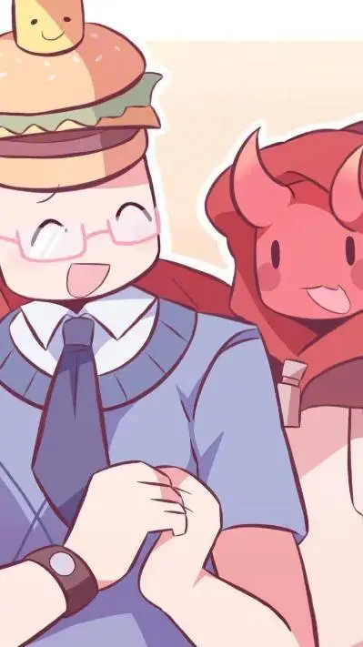 ai character: 077n7 and c00lkidd background