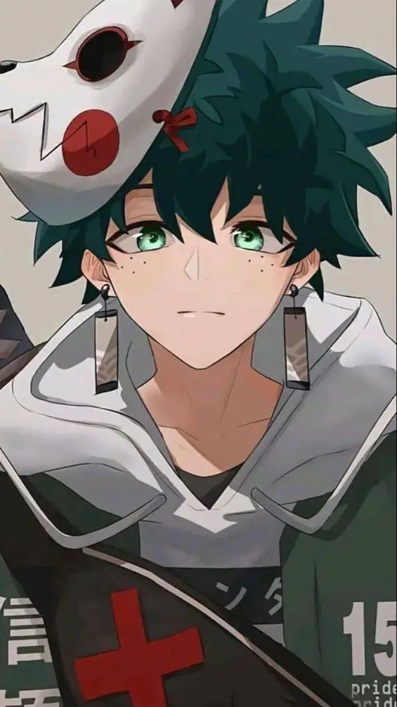 ai character: Izuku midoriya  background