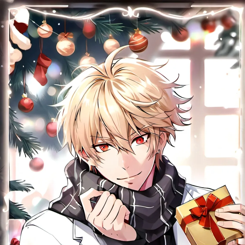 chat with ai character: Kacchan Christmas 