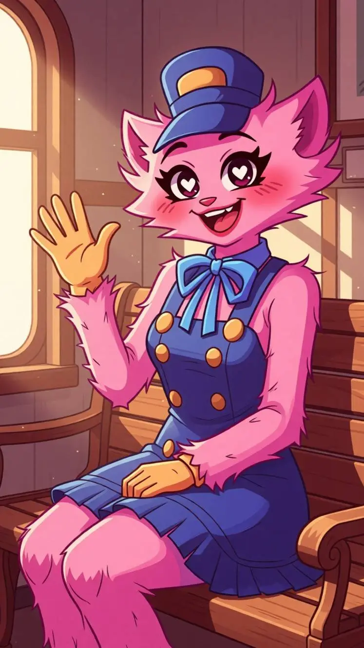 ai character: kissy Missy background
