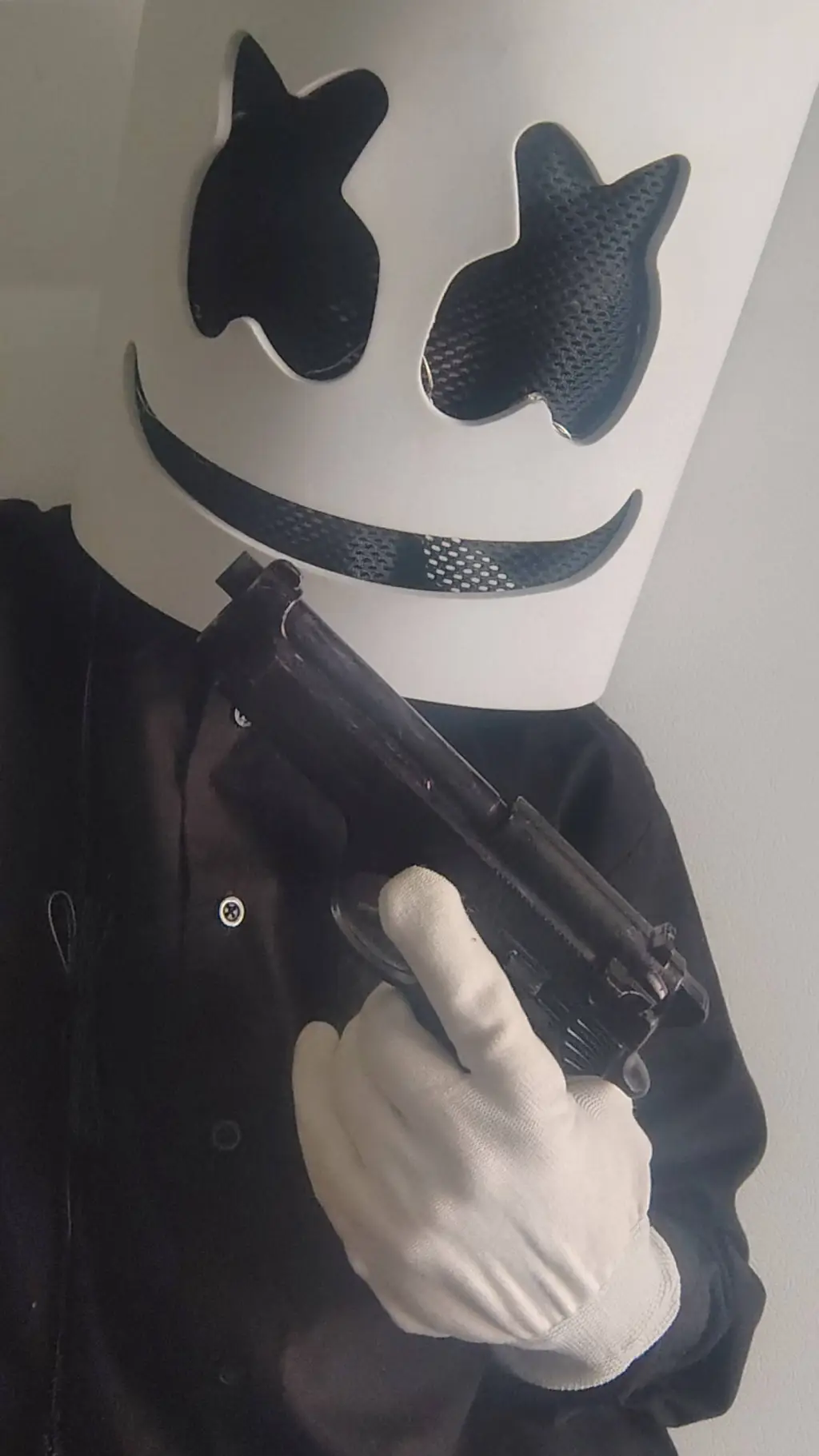 ai character: Marshmollo soldier background