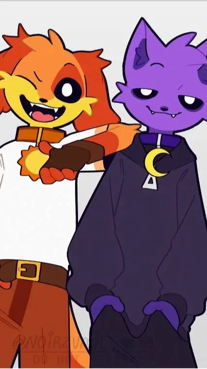 ai character: Dogday x Catnap background