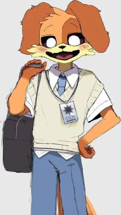 ai character: Dogday background